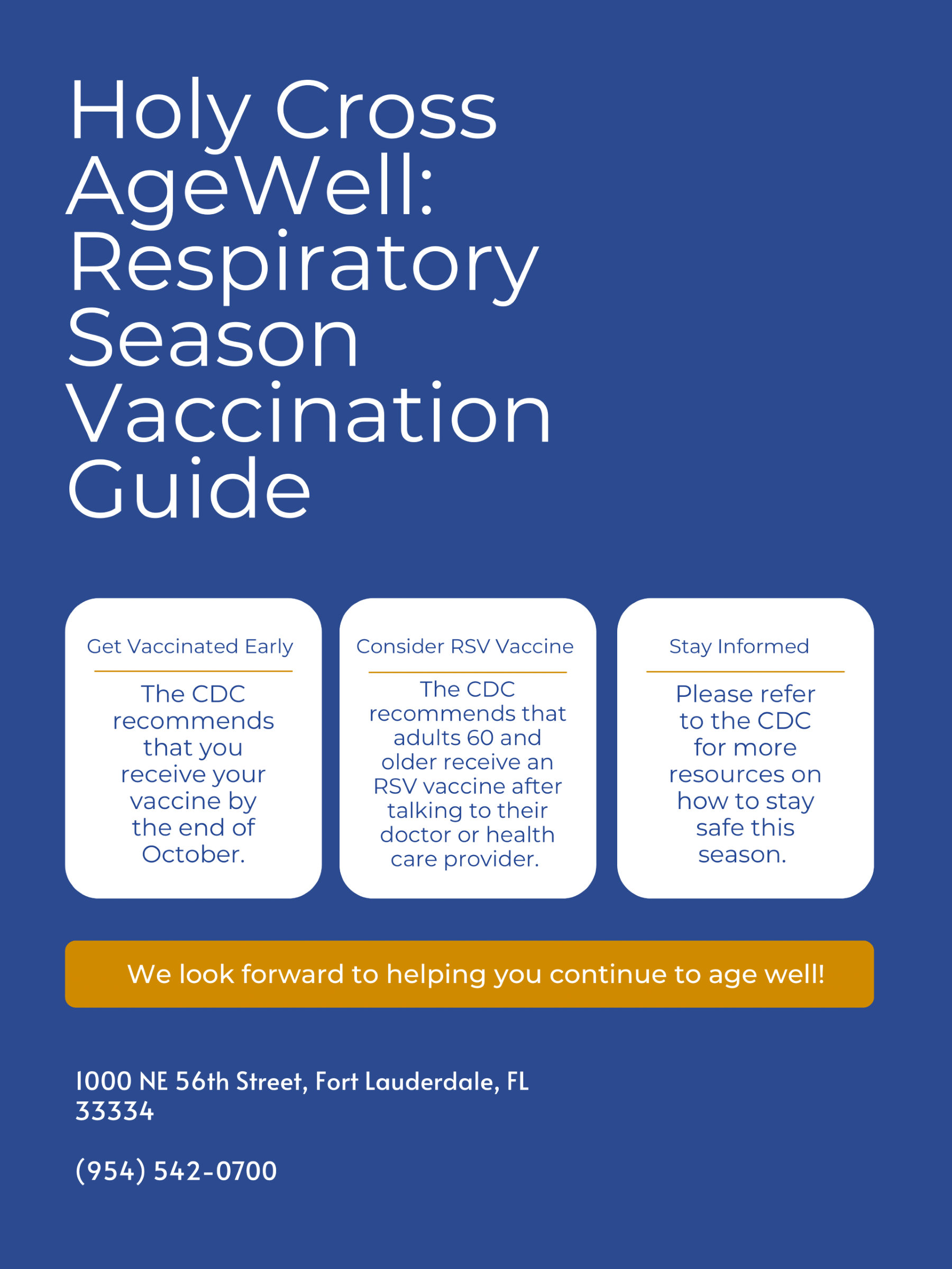 AgeWell RSV infographic