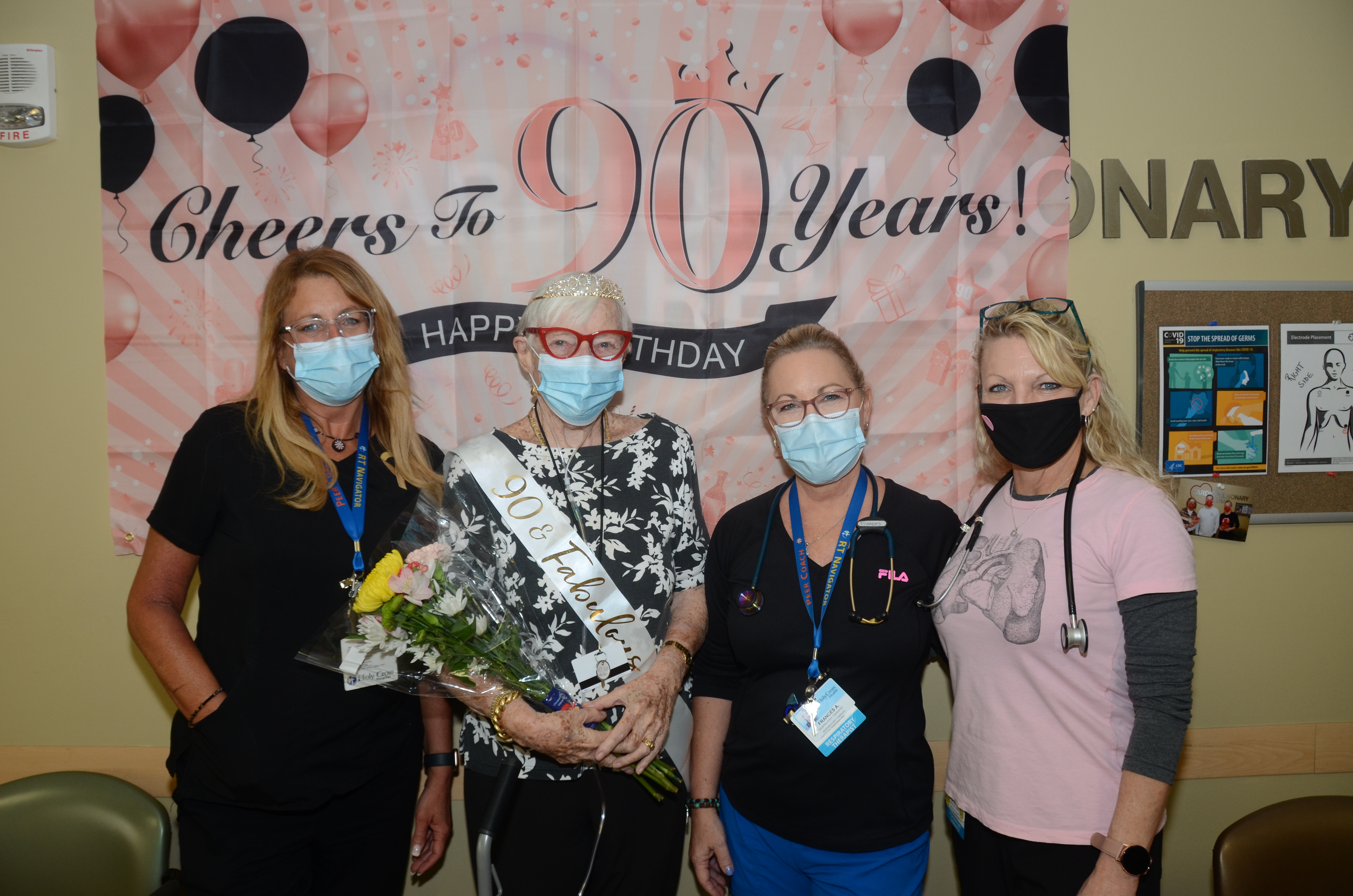 Mary at her 90th Birthday celebration